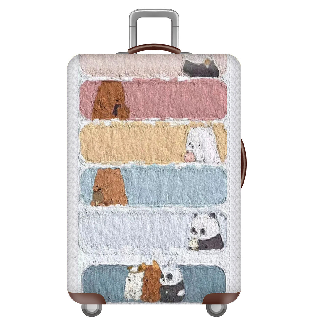 Women's Hard Shell Suitcase with Cheerful Stornfield Design