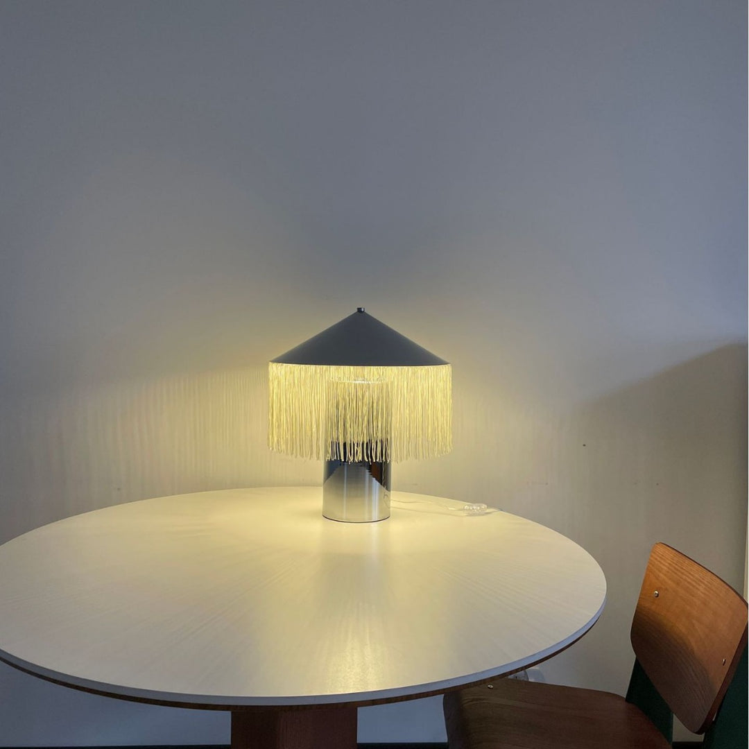 Elegant Fringe Table Lamp