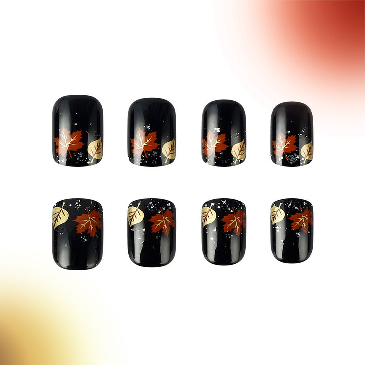Festive Autumn Nail Art Design Stornfield