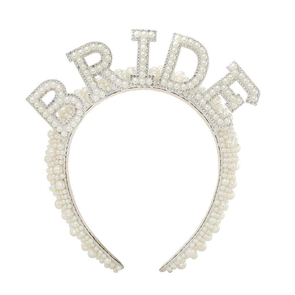 Women's Bridal Satin Ribbon with Sparkling Crystals Stornfield