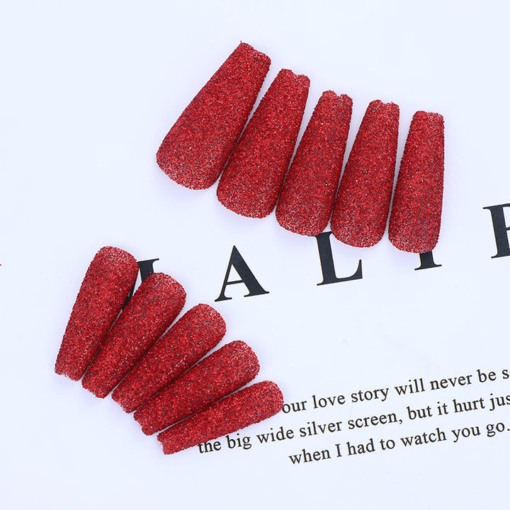High-quality artificial nails with glitter effects Stornfield