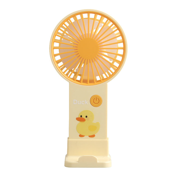 Ladies portable hand fan in playful bunny design Stornfield