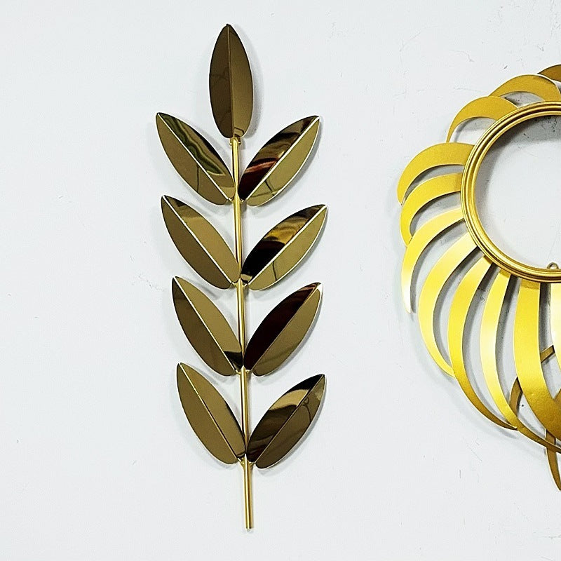 Decorative Metal Leaf Wall Sculpture Stornfield