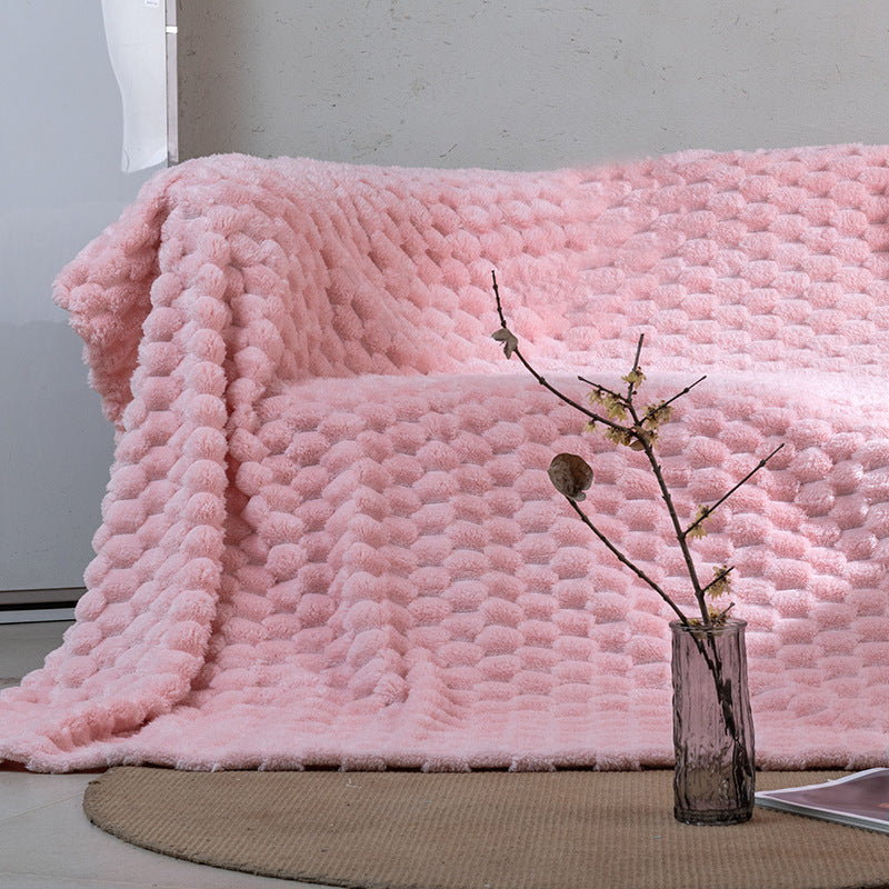 Women Fluffy Structured Blanket Stornfield