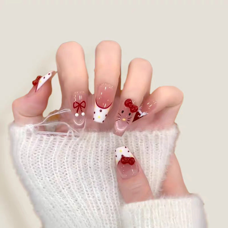 Artificial nails with cute 3D designs Stornfield