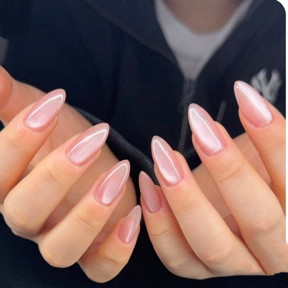 Artificial nails with elegant mirror shine Stornfield