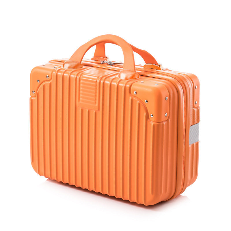 hard-shell cosmetic travel case with double top handles and reinforced corner protectors Stornfield