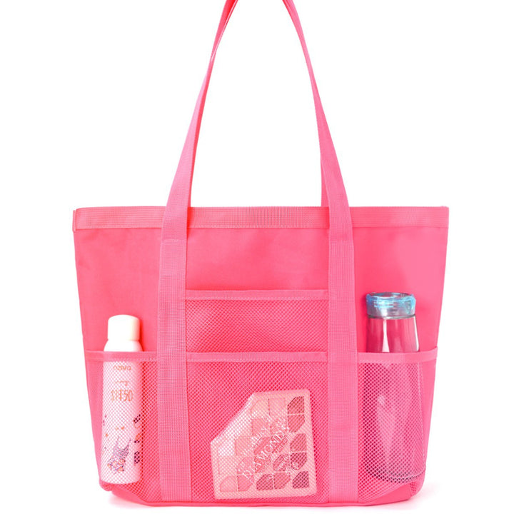 Multifunctional shopping bag with practical outer pockets Stornfield