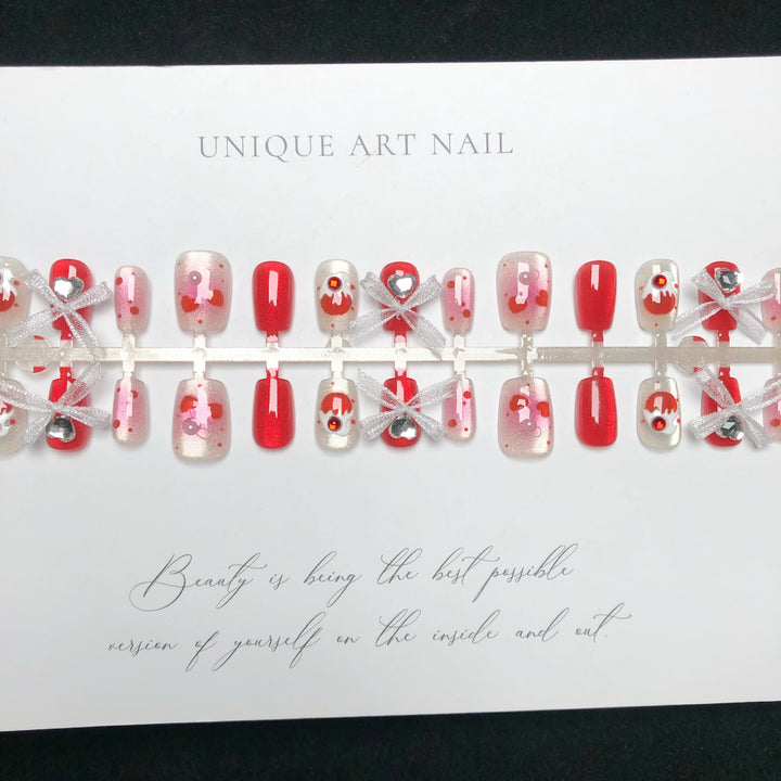 Elegant Ombre Art Press-On Nails