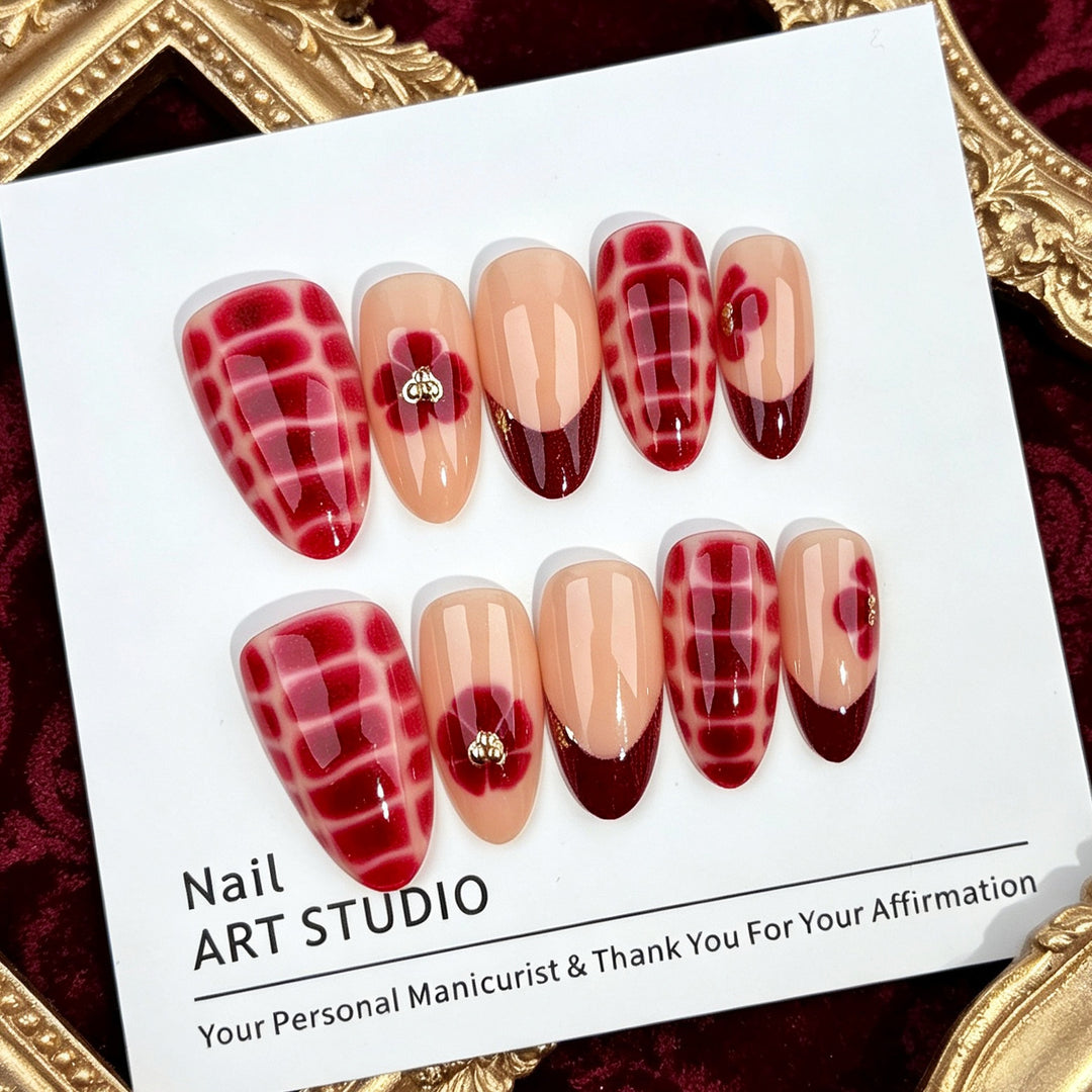 Artistic Press-On Nail Art Collection 1790745419