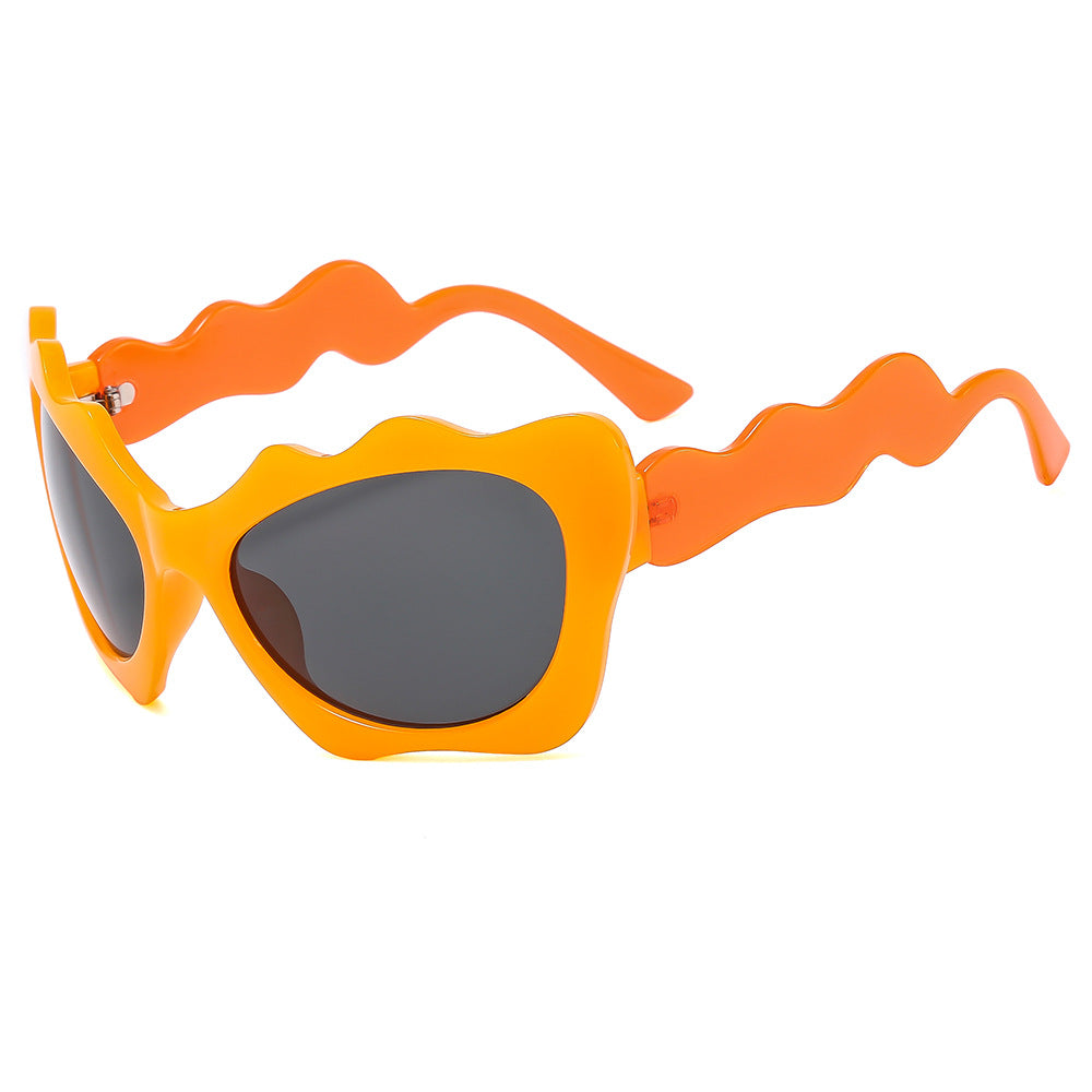 Ladies sunglasses in creative wave design Stornfield