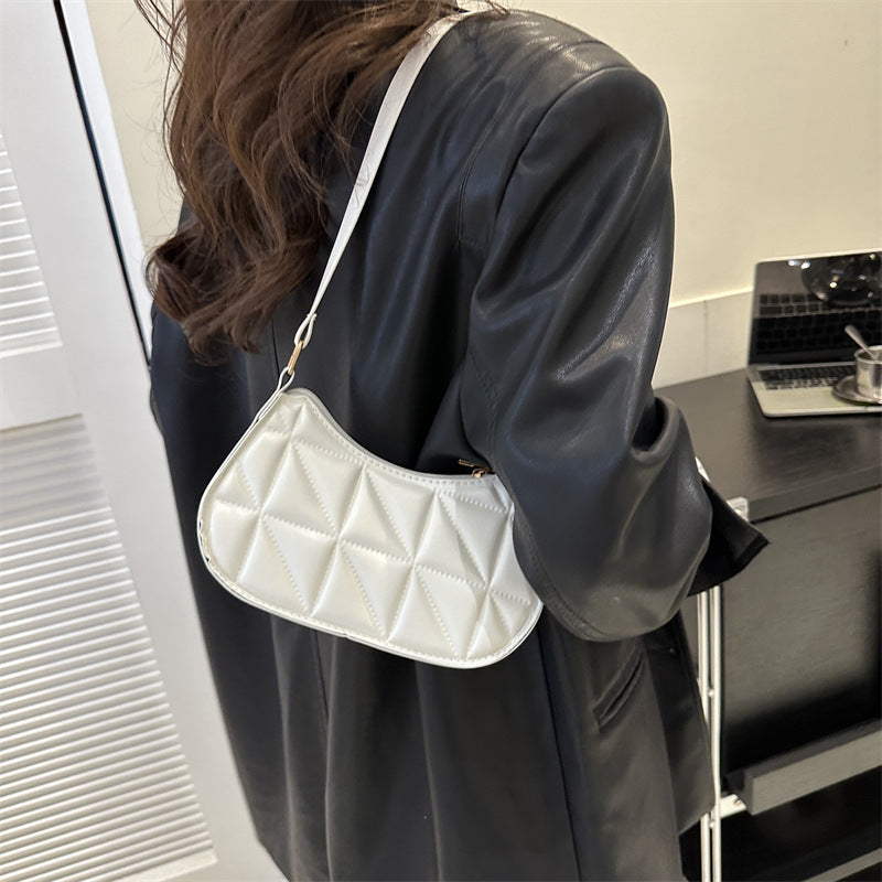 Puff Quilted Shoulder Handbag