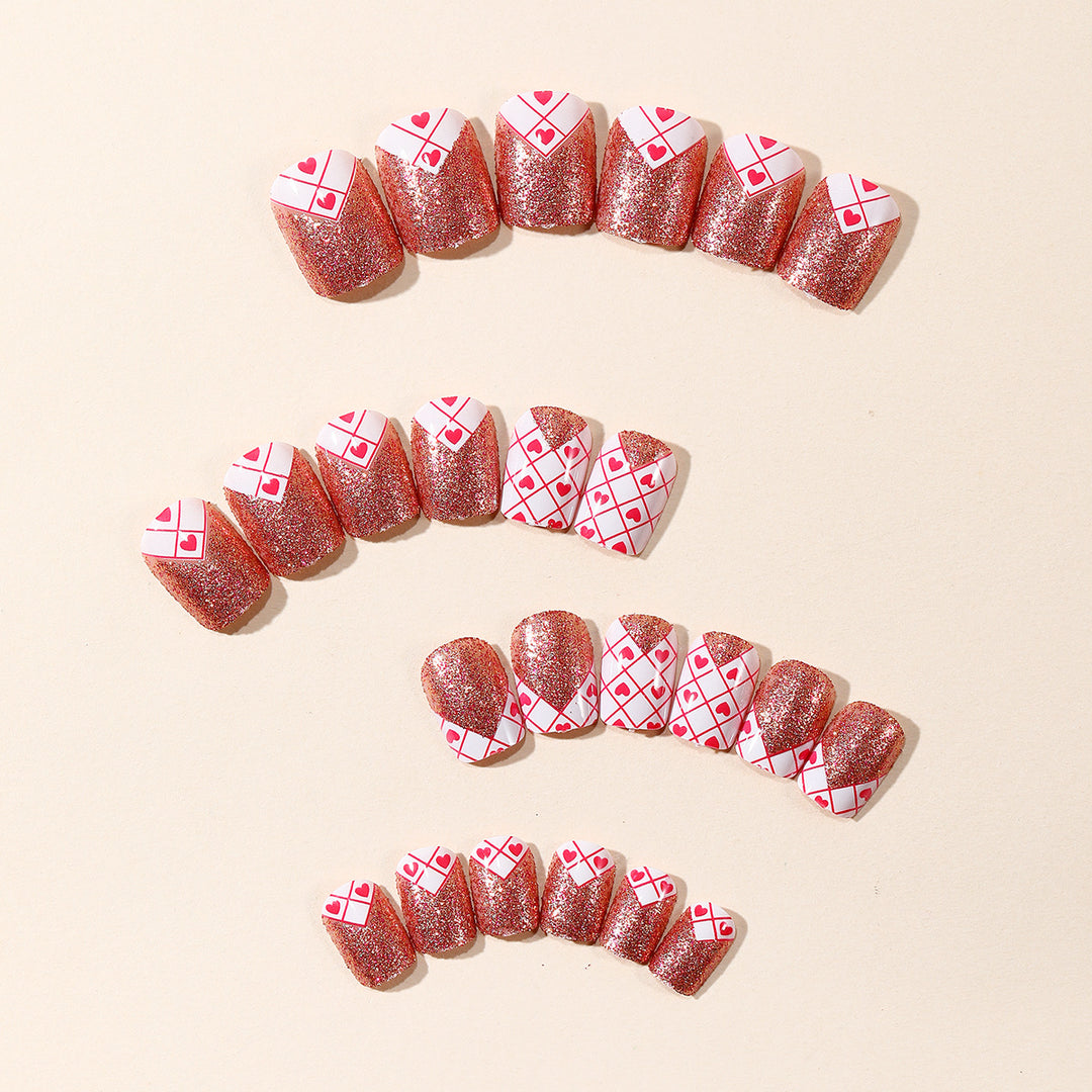 Heart Pattern Nail Art Kit Stornfield