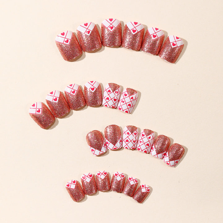 Heart Pattern Nail Art Kit Stornfield