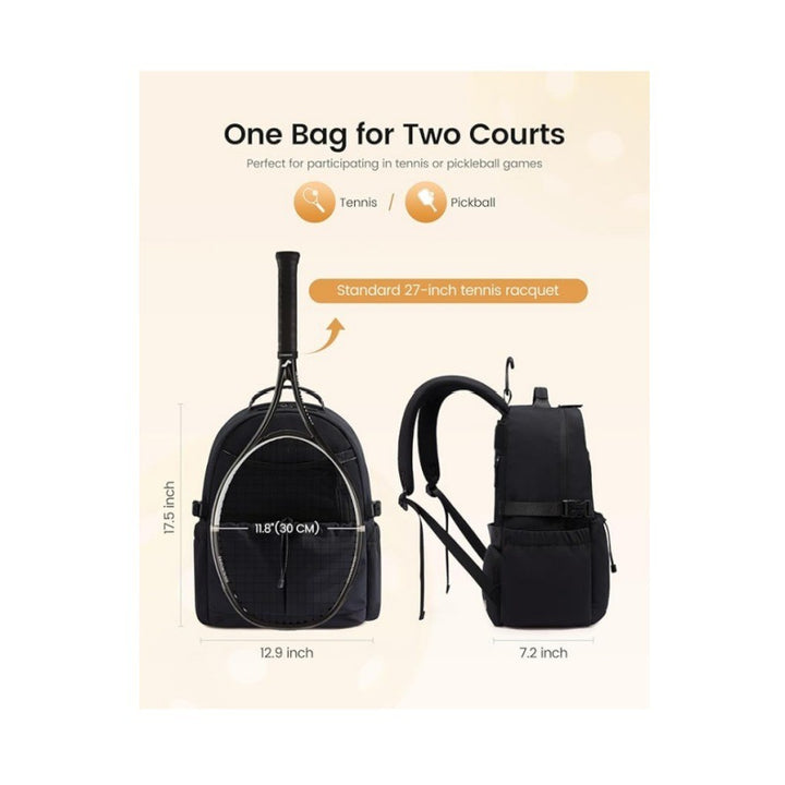Sporty Tennis Trolley Backpack Stornfield