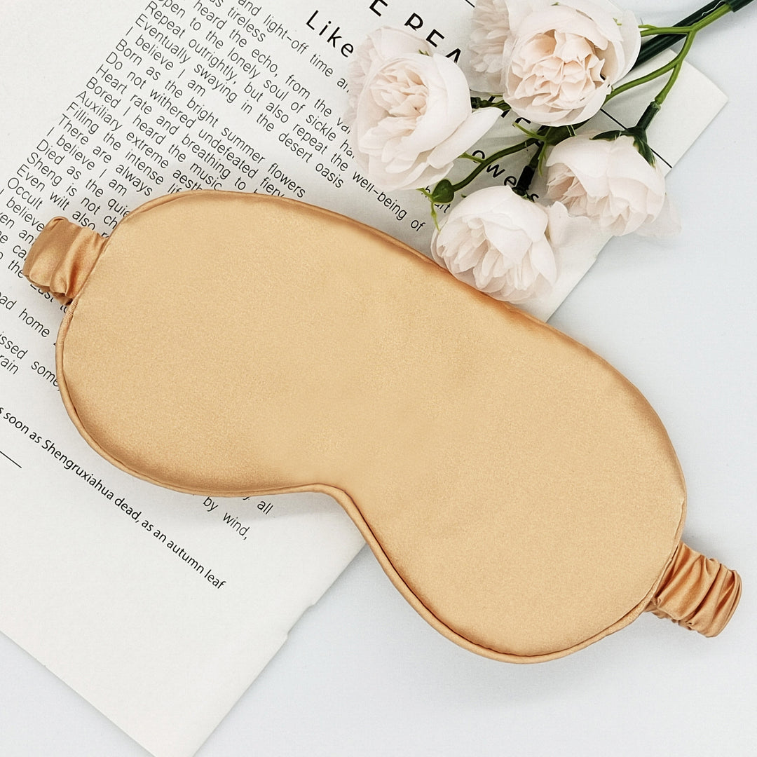 Women's ultra-soft sleep mask with extra padding and elastic satin band Stornfield