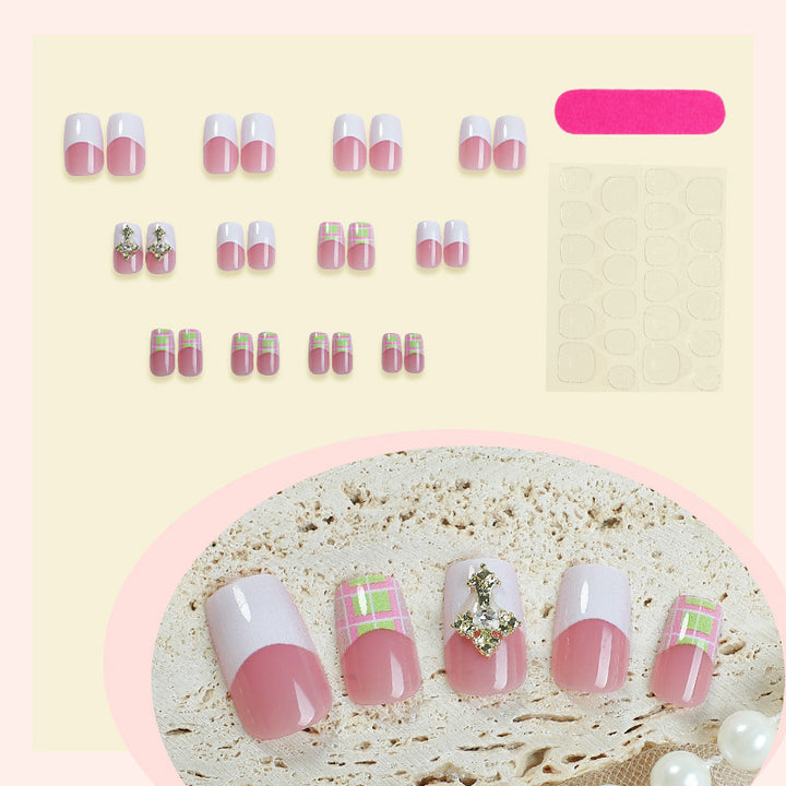 Decorative Press-On Nails with Unique Patterns Stornfield