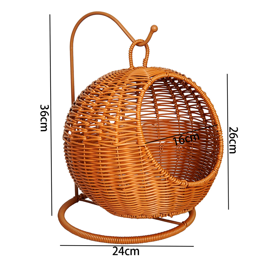 Decorative Woven Pet Basket Stornfield
