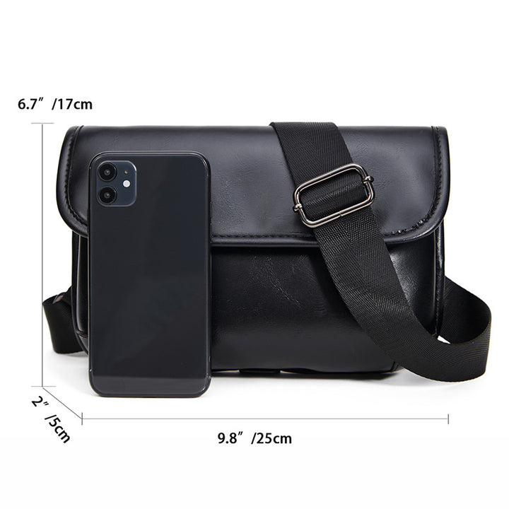 Leather Crossbody Messenger Bag Stornfield
