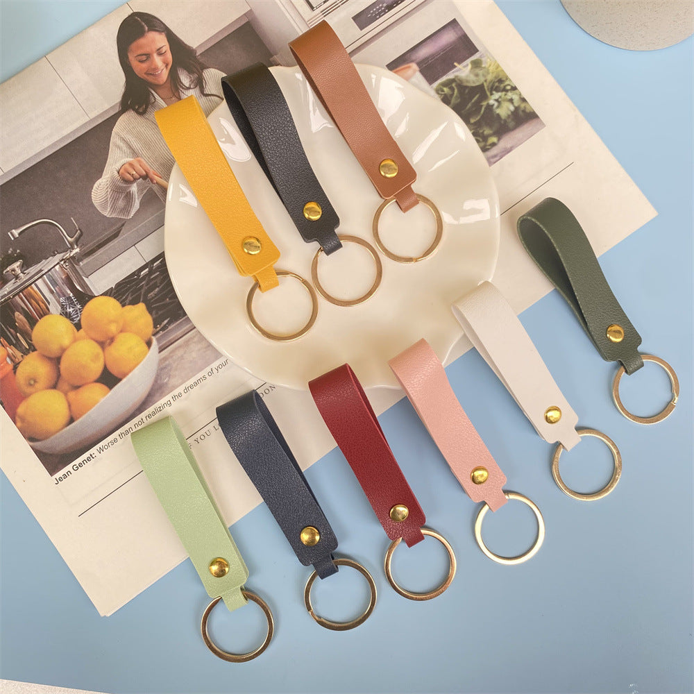 Stylish Leather Key Fob Stornfield