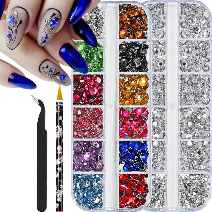 Nail Art Gem Decoration Kit