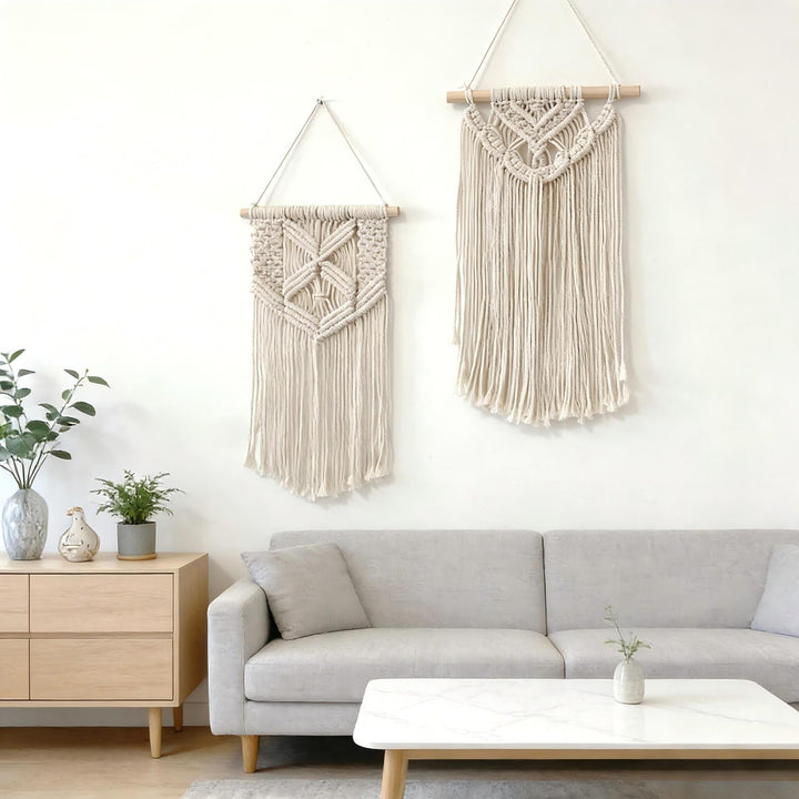 Handcrafted Macrame Wall Tapestry Stornfield