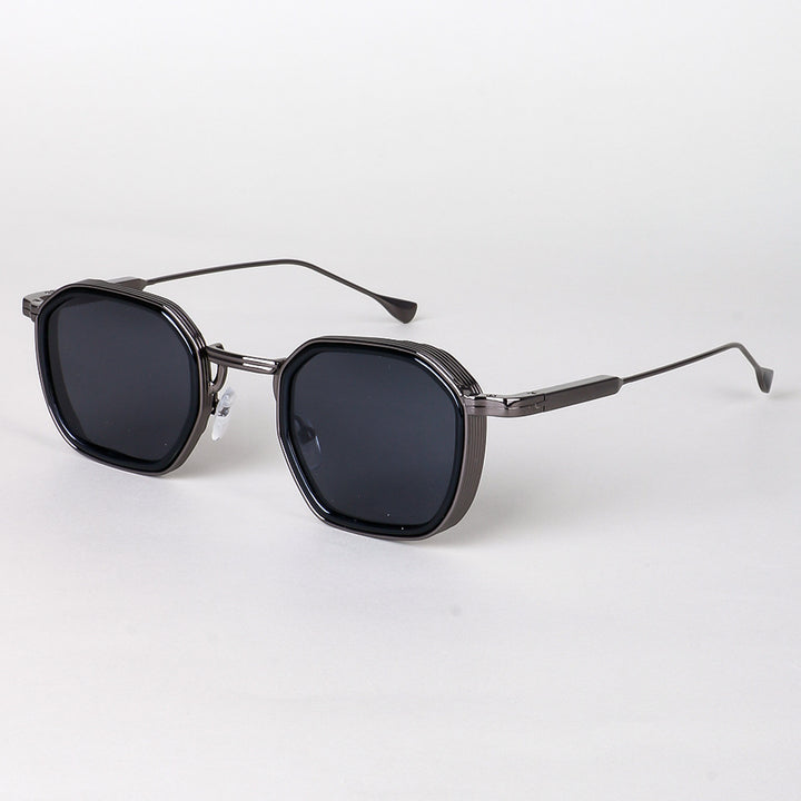 Ladies stylish sunglasses in modern octagonal design with high-quality polarized lenses Stornfield