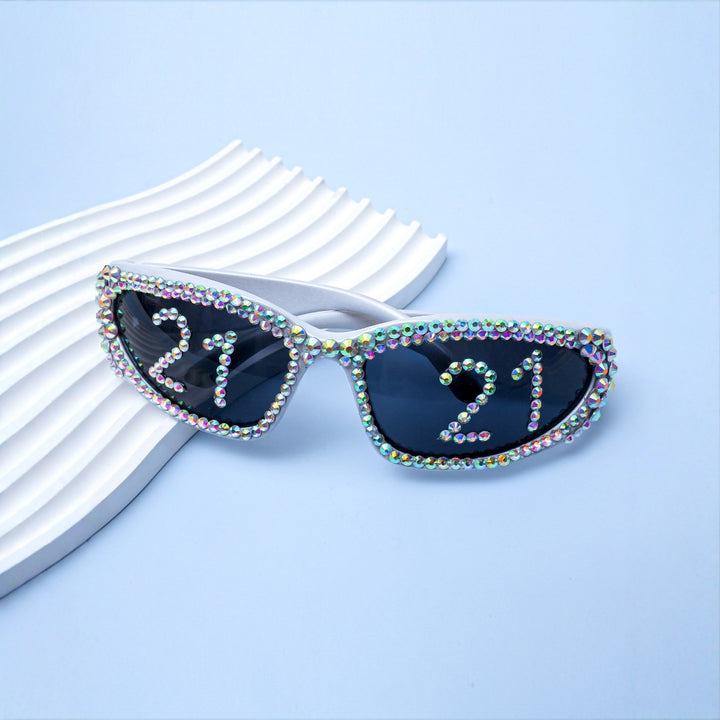 Statement Swarovski Crystal Embellished Sunglasses Stornfield