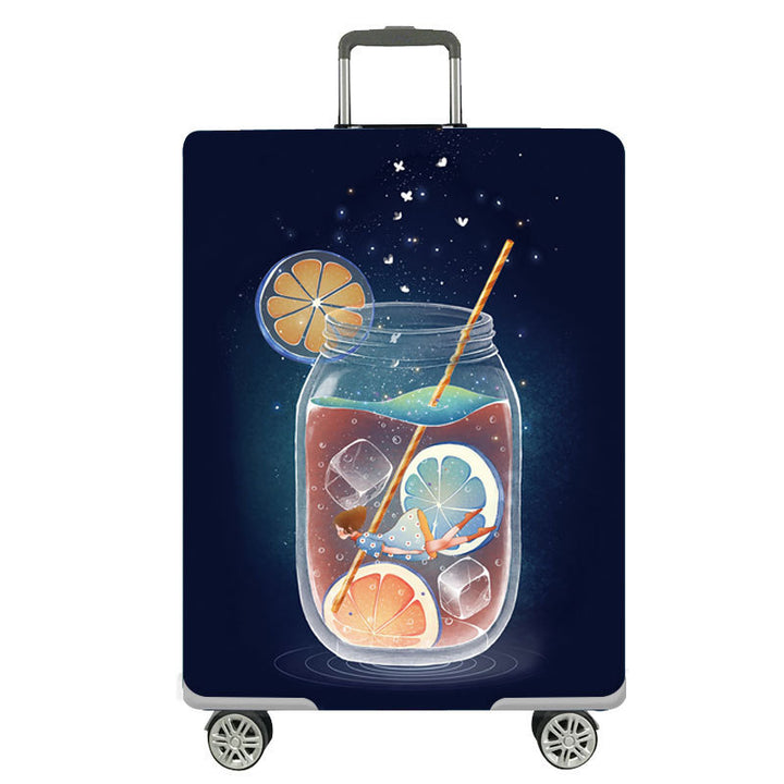 Women's hard-shell suitcase in creative Shiba motif Stornfield
