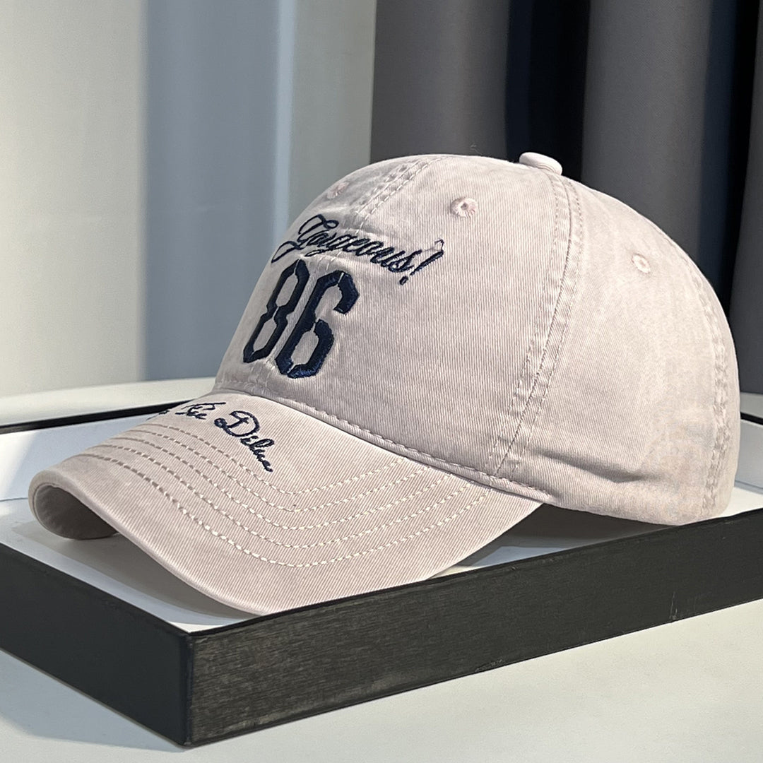 Men's Vintage-Inspired Distressed Baseball Cap Stornfield