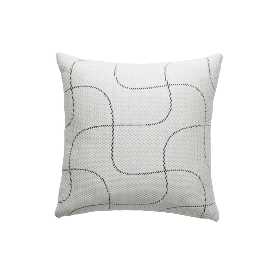 woven decorative pillow