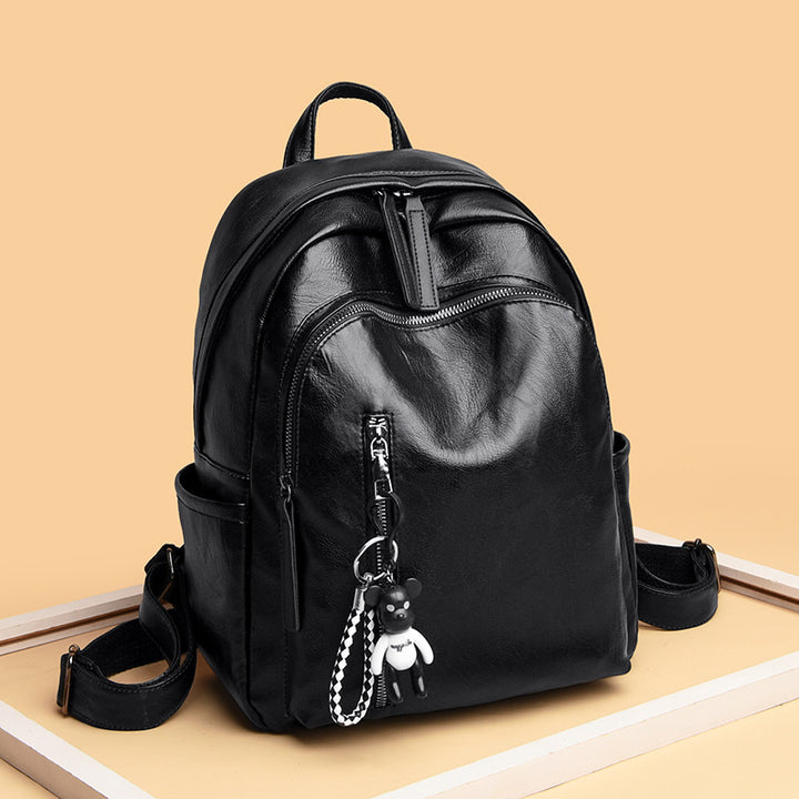 Elegant Leather Backpack Stornfield