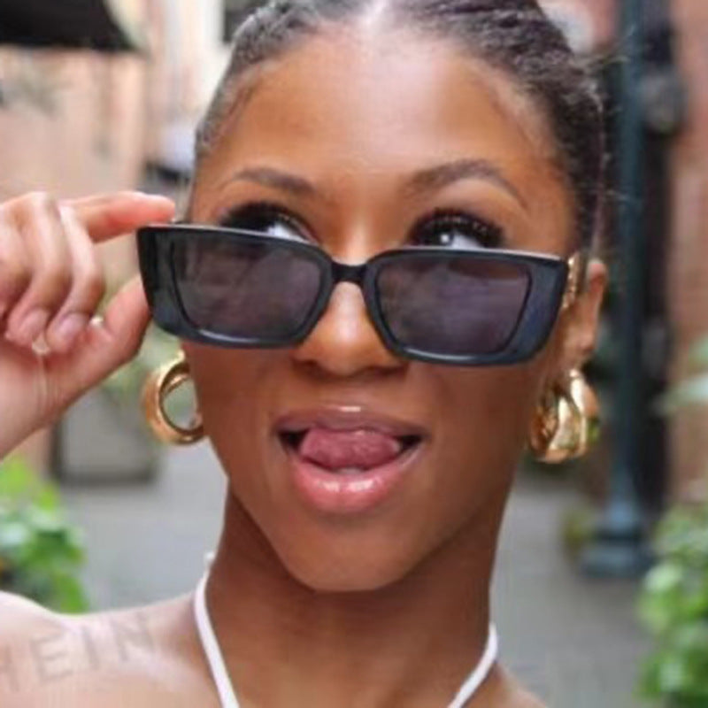 Women's trendy oversized sunglasses with unique leopard print Stornfield