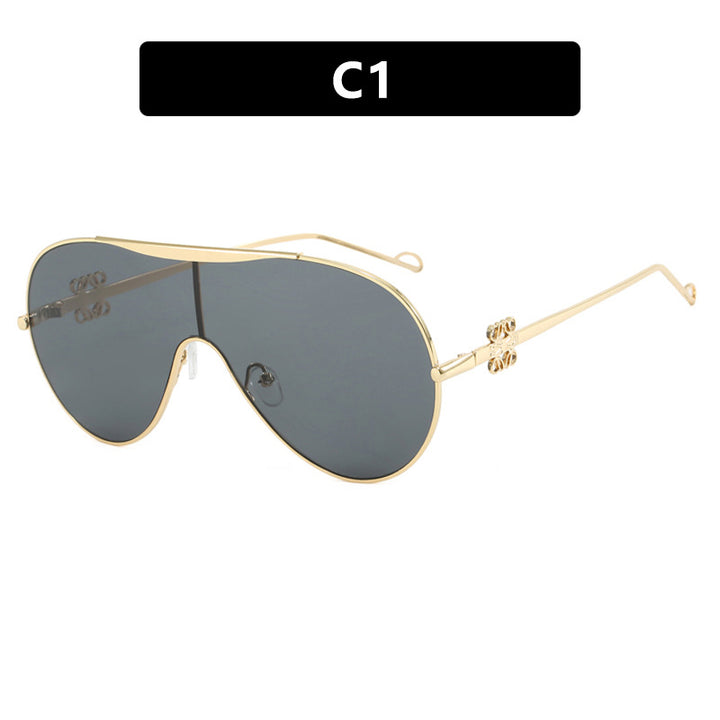 Ladies UV Protection Sunglasses in Fashionable Pilot Style Stornfield