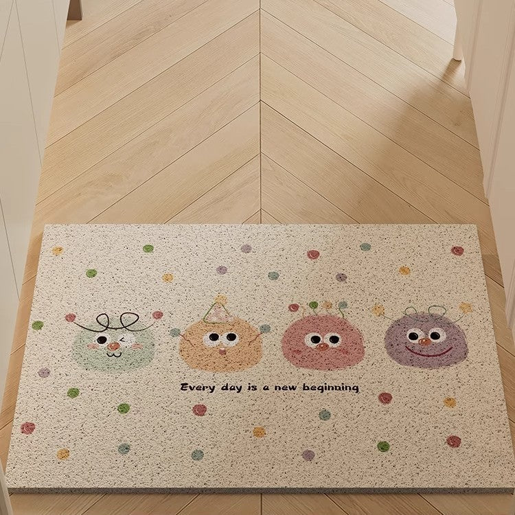 Fun Character Welcome Mat Stornfield