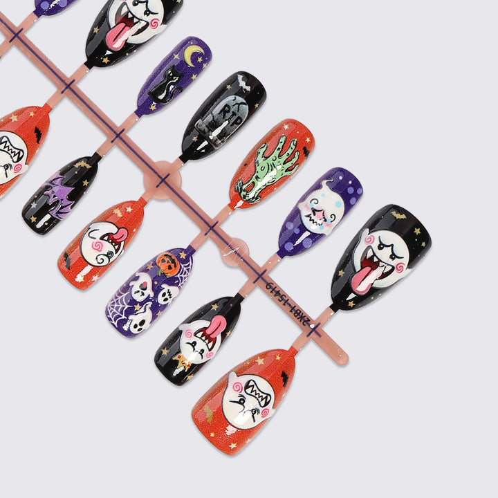 Creative Halloween Art Nail Set Stornfield