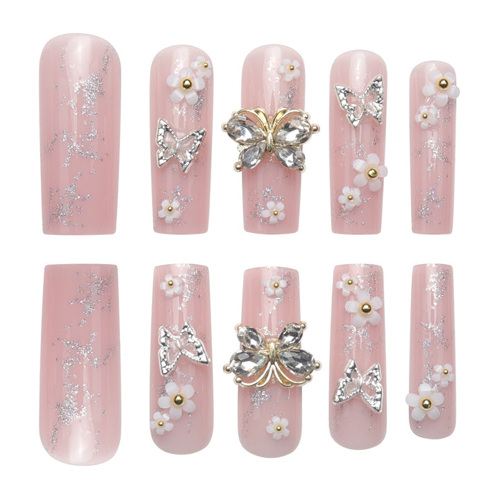 Extravagant Decorative Press-On Nails Stornfield