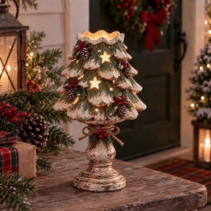 Decorative nutcracker table lamp Stornfield