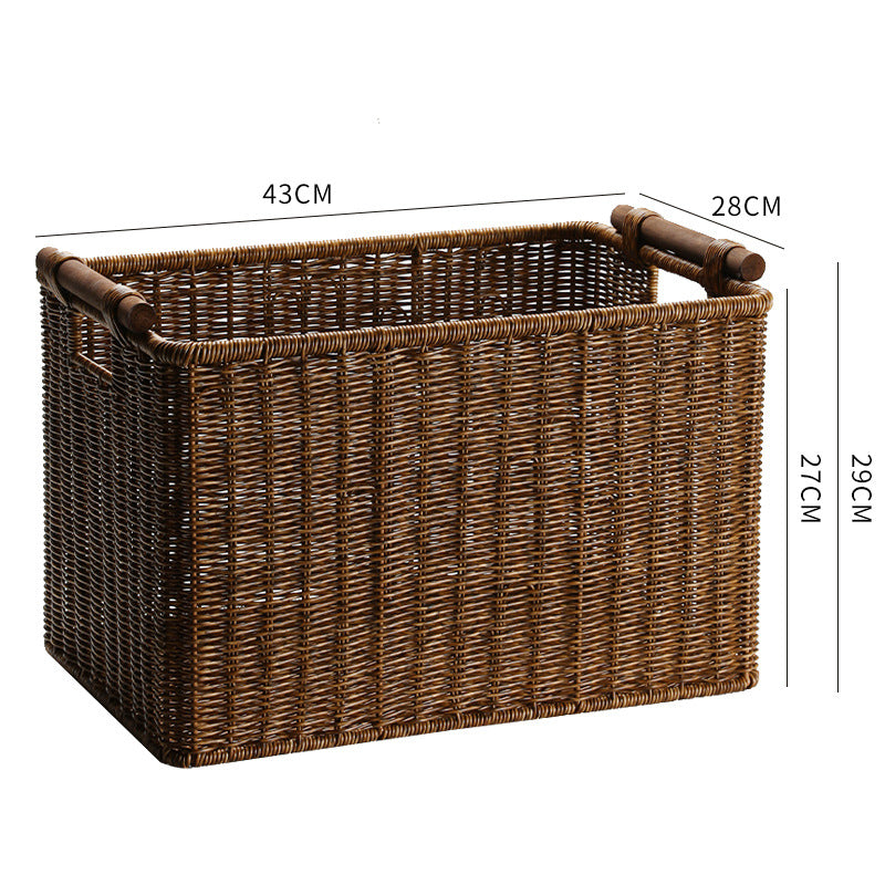 Natural Fiber Storage Basket Stornfield