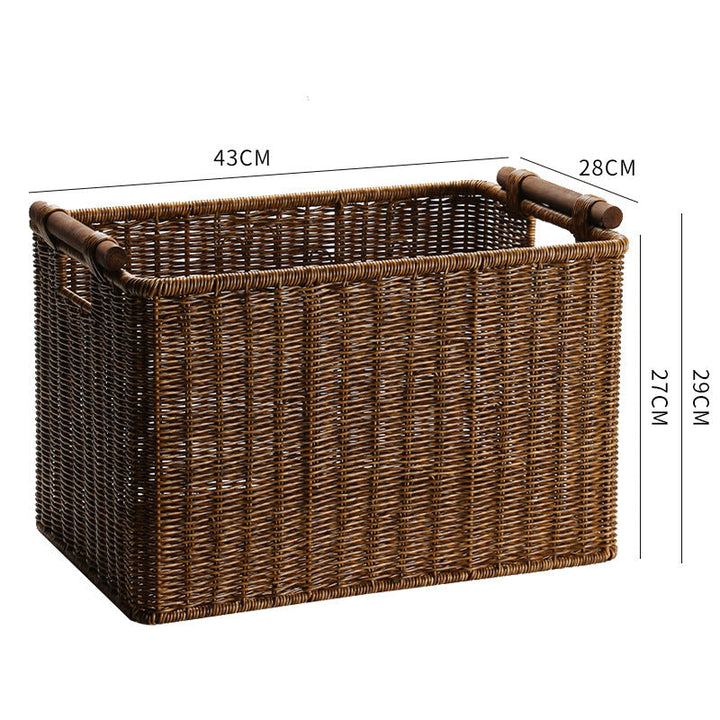 Natural Fiber Storage Basket Stornfield