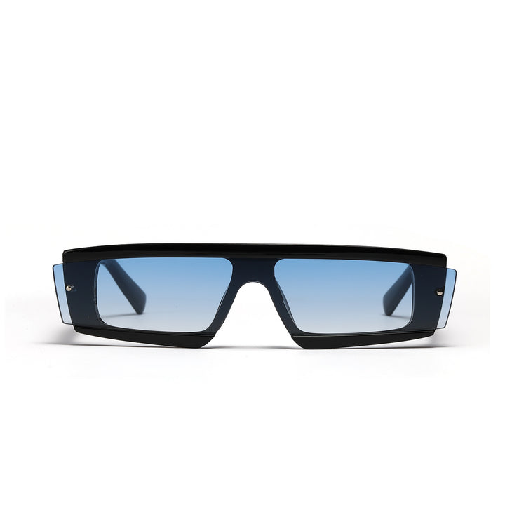 Women's oversized rectangular sunglasses with fashionable tortoiseshell design Stornfield