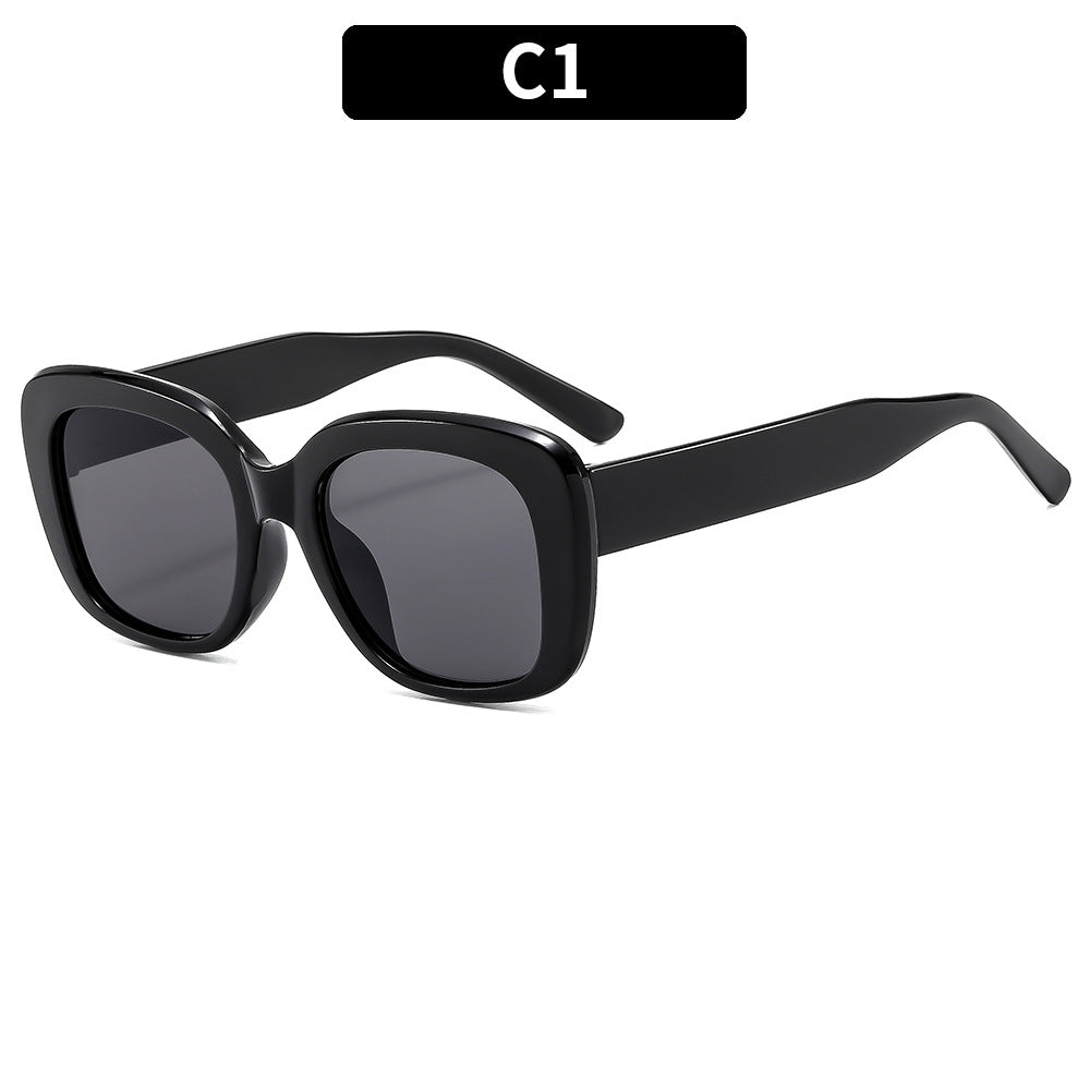 Oversized Square Sunglasses Elegant Look