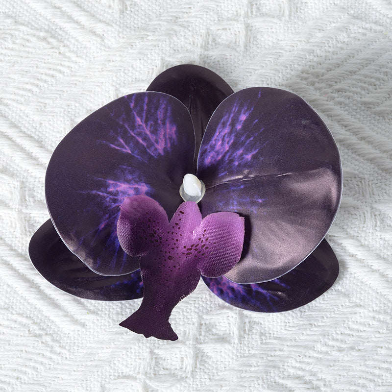 Artificial Orchid Hair Clip