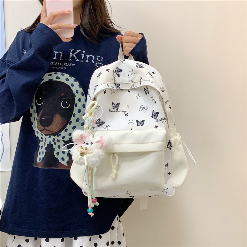 Butterfly Print Backpack Stornfield