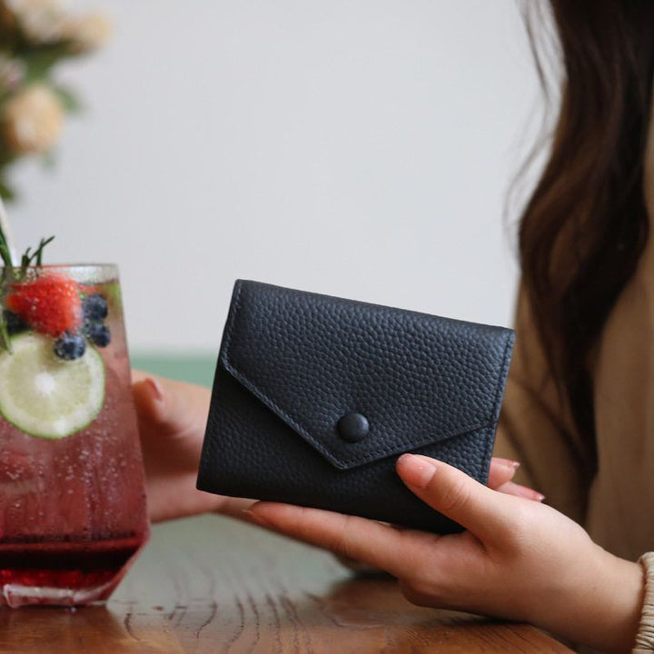 Textured Leather Cardholder