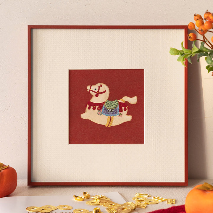 Artistic Embroidered Wall Frame