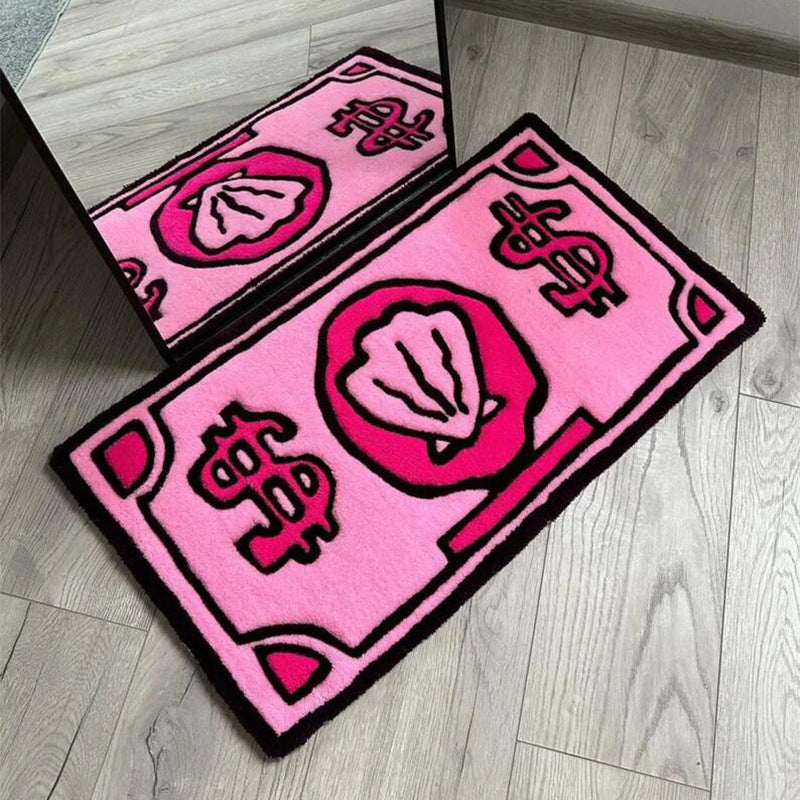 Plush Bathroom Floor Mat