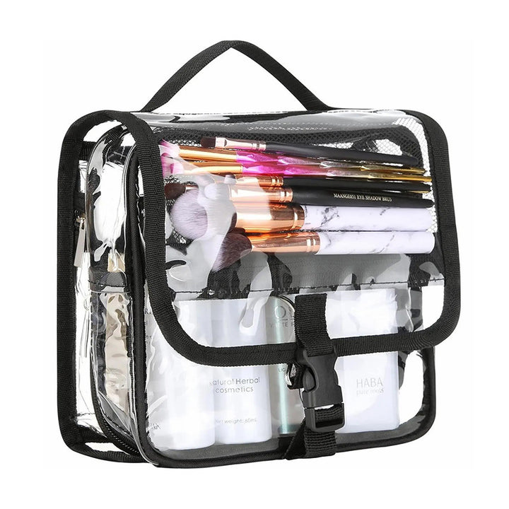 Cosmetic organizer with transparent design and practical hook Stornfield