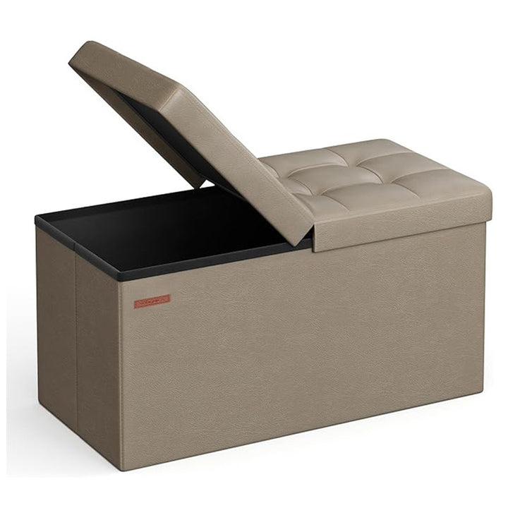 Versatile Upholstered Storage Stool Stornfield