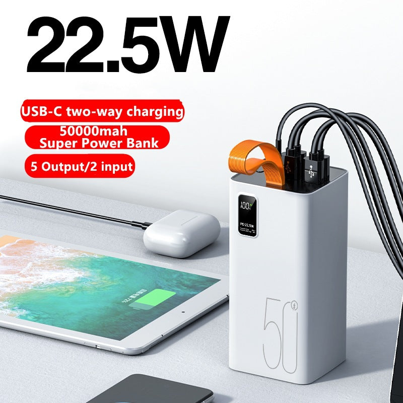 Super Compact Power Bank with Digital Charge Level Display Stornfield